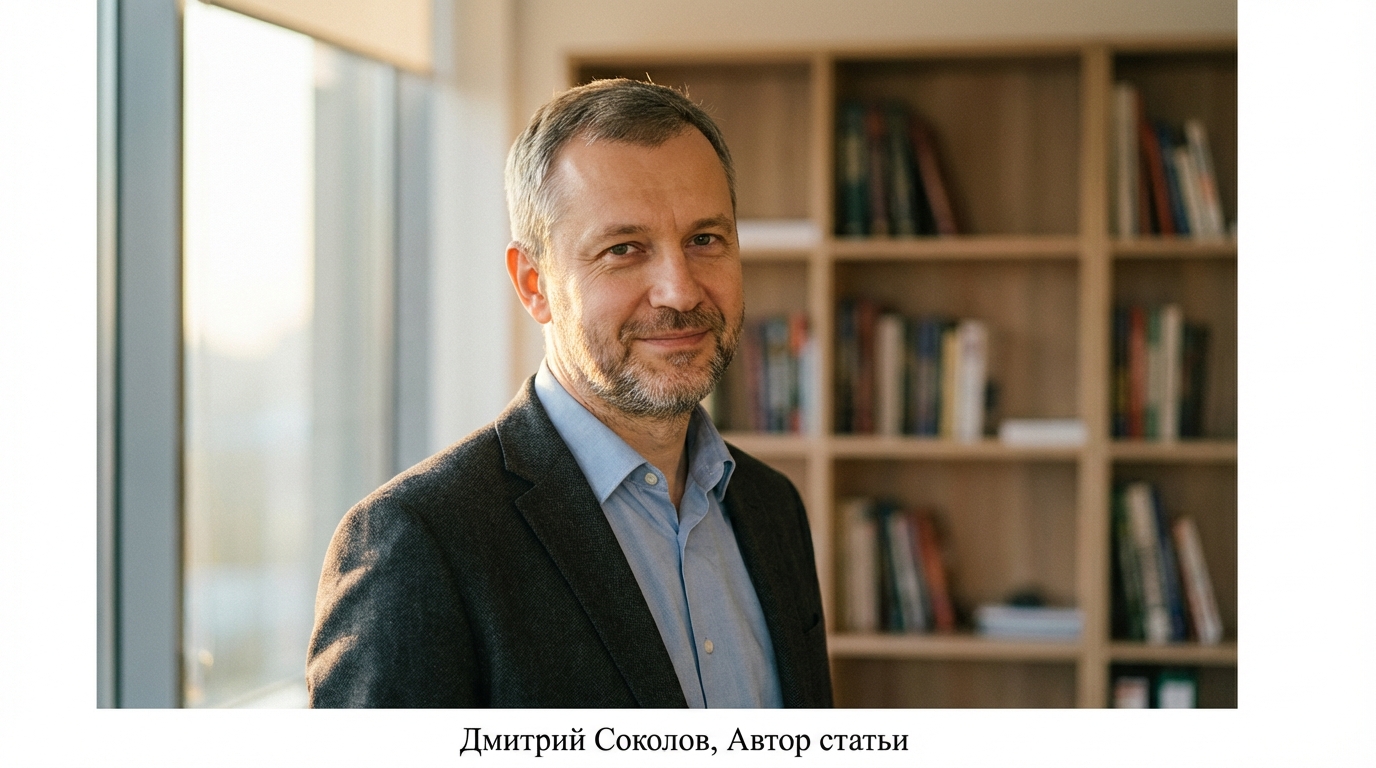 Дмитрий Соколов — портрет автора статьи